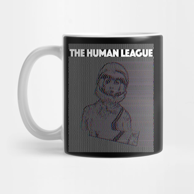 The Human League 80s Original Retro Tribute Artwork Design by DankFutura